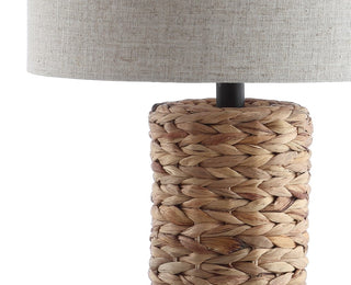 Elicia 25" Sea Grass LED Table Lamp - JONATHAN Y