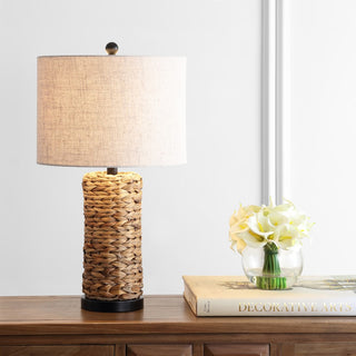 Elicia 25" Sea Grass LED Table Lamp - JONATHAN Y