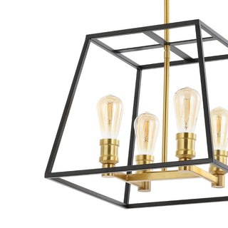 Lloyd Farmhouse Industrial Iron LED Pendant - JONATHAN Y