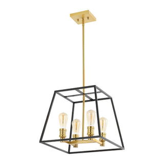 Lloyd Farmhouse Industrial Iron LED Pendant - JONATHAN Y