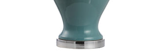 Sagwa 33" Ceramic/Iron Modern Classic LED Table Lamp - JONATHAN Y