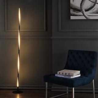 Pilar 63.75" LED Integrated Floor Lamp - JONATHAN Y