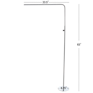 Natalie 63" LED Integrated Floor Lamp - JONATHAN Y