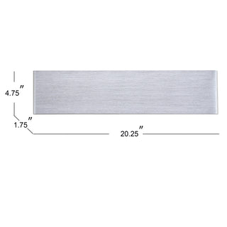 Ajax 20.25" Dimmable Integrated LED Metal Wall Sconce - JONATHAN Y