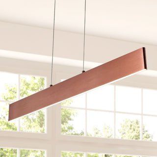 Draper Dimmable Adjustable Integrated LED Metal Linear Pendant - JONATHAN Y
