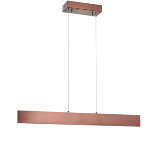Draper Dimmable Adjustable Integrated LED Metal Linear Pendant - JONATHAN Y