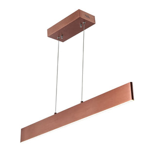 Draper Dimmable Adjustable Integrated LED Metal Linear Pendant - JONATHAN Y