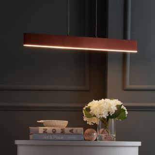 Draper Dimmable Adjustable Integrated LED Metal Linear Pendant - JONATHAN Y