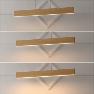 Draper Dimmable Adjustable Integrated LED Metal Linear Pendant