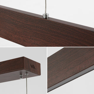 Draper Dimmable Adjustable Integrated LED Metal Linear Pendant