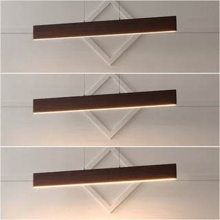 Draper Dimmable Adjustable Integrated LED Metal Linear Pendant
