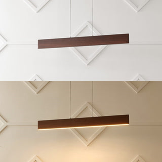 Draper Dimmable Adjustable Integrated LED Metal Linear Pendant