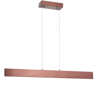 Draper Dimmable Adjustable Integrated LED Metal Linear Pendant - JONATHAN Y