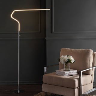 Julian 65.25" Integrated LED Metal Floor Lamp - JONATHAN Y