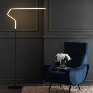 Julian 65.25" Integrated LED Metal Floor Lamp - JONATHAN Y