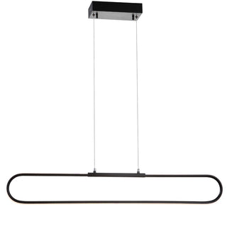 Ned 39" Dimmable Adjustable Integrated LED Metal Linear Pendant - JONATHAN Y