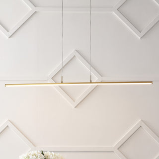 Conley 39.5" Dimmable Adjustable Integrated LED Metal Linear Pendant - JONATHAN Y