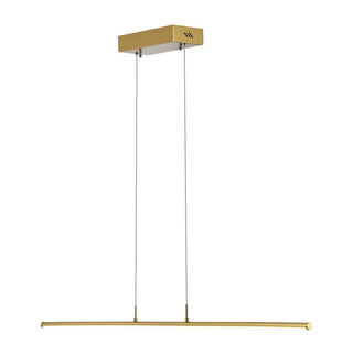 Conley 39.5" Dimmable Adjustable Integrated LED Metal Linear Pendant - JONATHAN Y