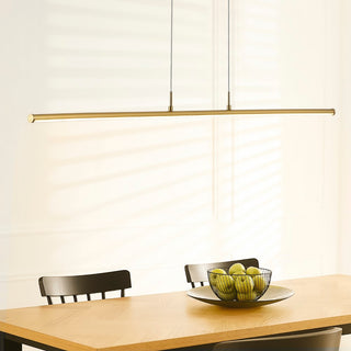 Conley 39.5" Dimmable Adjustable Integrated LED Metal Linear Pendant - JONATHAN Y