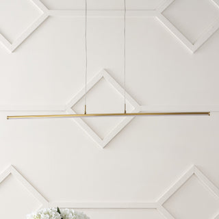 Conley 39.5" Dimmable Adjustable Integrated LED Metal Linear Pendant - JONATHAN Y