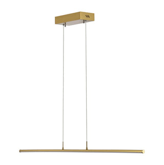 Conley 39.5" Dimmable Adjustable Integrated LED Metal Linear Pendant - JONATHAN Y