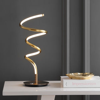 Scribble 19.75" Modern Dimmable Metal Integrated LED Table Lamp - JONATHAN Y