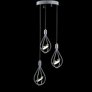 Orion Adjustable Modern Integrated Cluster LED Metal Pendant - JONATHAN Y