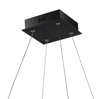 Baxter Modern Contemporary Aluminum Integrated LED Hoop Pendant