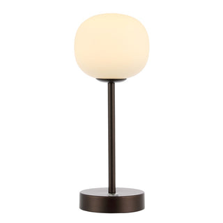 Natalia 12.25" Modern Minimalist Iron Rechargeable Integrated LED Table Lamp - JONATHAN Y