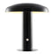 Suillius 11" Contemporary Bohemian Rechargeable/Cordless Iron Integrated LED Mushroom Table Lamp