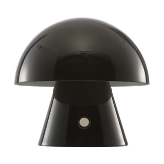 Porcini 7" Contemporary Bohemian Rechargeable/Cordless Iron Integrated LED Mushroom Table Lamp - JONATHAN Y
