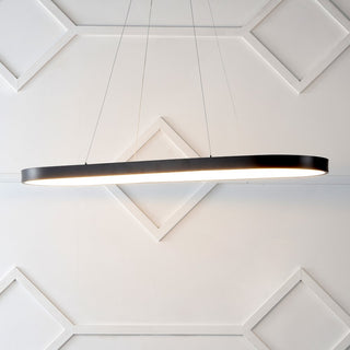 Nolan  Modern Contemporary Iron Integrated LED Pendant - JONATHAN Y