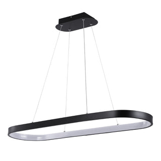 Nolan  Modern Contemporary Iron Integrated LED Pendant - JONATHAN Y