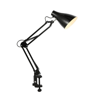 Odile 28.5" Classic Industrial Adjustable Articulated Clamp-On LED Task Lamp - JONATHAN Y