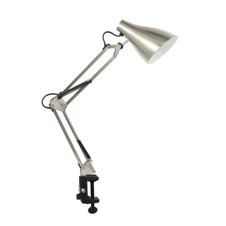 Odile 28.5" Classic Industrial Adjustable Articulated Clamp-On LED Task Lamp - JONATHAN Y