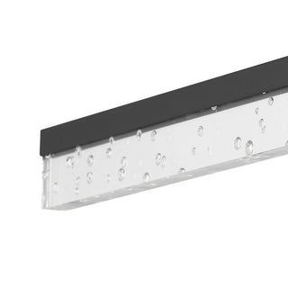 Mario Modern Contemporary 360-Degree Rotatable Iron/Seeded Acrylic Integrated LED Vanity Light