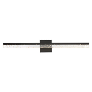 Mario Modern Contemporary 360-Degree Rotatable Iron/Seeded Acrylic Integrated LED Vanity Light