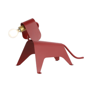 Rover 10" Modern Industrial Iron Canine LED Kids' Lamp - JONATHAN Y