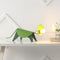 Gretchen 7.5" Modern Industrial Iron Triceratops LED Kids' Lamp