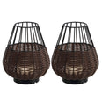 Dark Brown/Black (Set of 2)