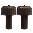 Dark Brown/Black (Set of 2)