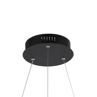 Baxter Modern Contemporary Aluminum Integrated LED Hoop Pendant