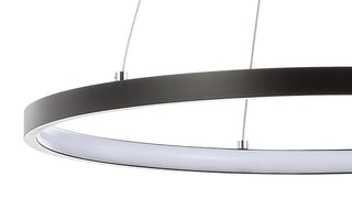 Brice  Modern Contemporary Iron Integrated LED Pendant - JONATHAN Y