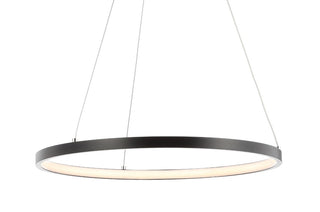 Brice  Modern Contemporary Iron Integrated LED Pendant - JONATHAN Y