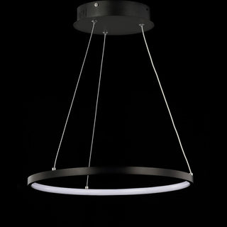 Brice  Modern Contemporary Iron Integrated LED Pendant - JONATHAN Y