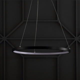 Brice  Modern Contemporary Iron Integrated LED Pendant - JONATHAN Y