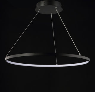 Brice  Modern Contemporary Iron Integrated LED Pendant - JONATHAN Y