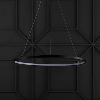 Brice  Modern Contemporary Iron Integrated LED Pendant - JONATHAN Y