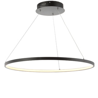 Brice  Modern Contemporary Iron Integrated LED Pendant - JONATHAN Y