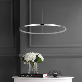 Brice  Modern Contemporary Iron Integrated LED Pendant